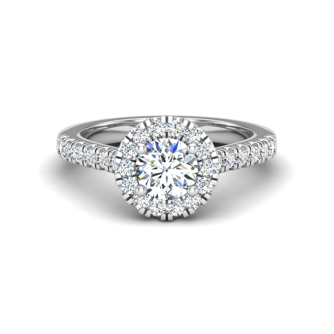 Jenny Halo Engagement Ring